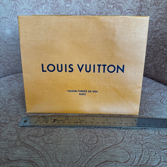 Louis Vuitton Yellow and Blue Shopping Bag - Picture 8 of 10